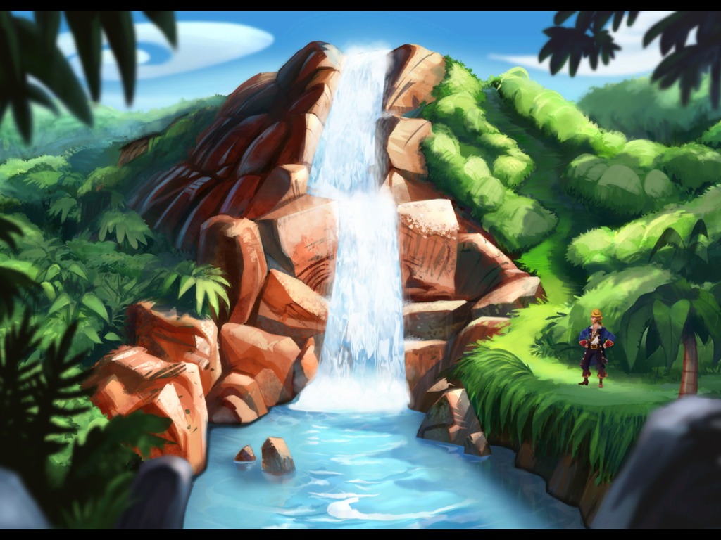 Monkey Island game wallpaper #1 - 1024x768