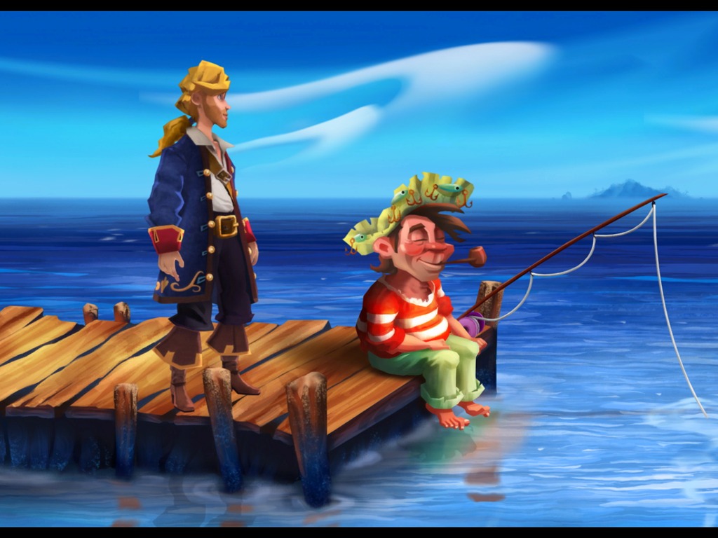 Fond d'écran Monkey Island jeu #2 - 1024x768