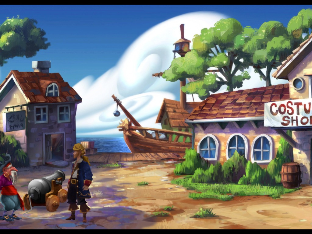 Monkey Island game wallpaper #17 - 1024x768