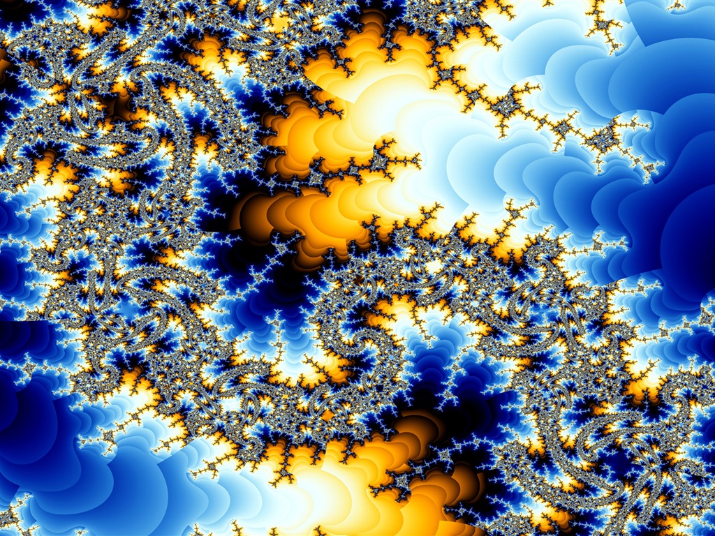 Super Bright Muster Tapete (2) #18 - 1024x768