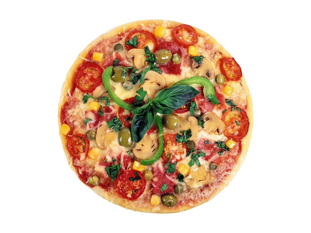 피자 식품 월페이퍼 (3) #3 - 1024x768