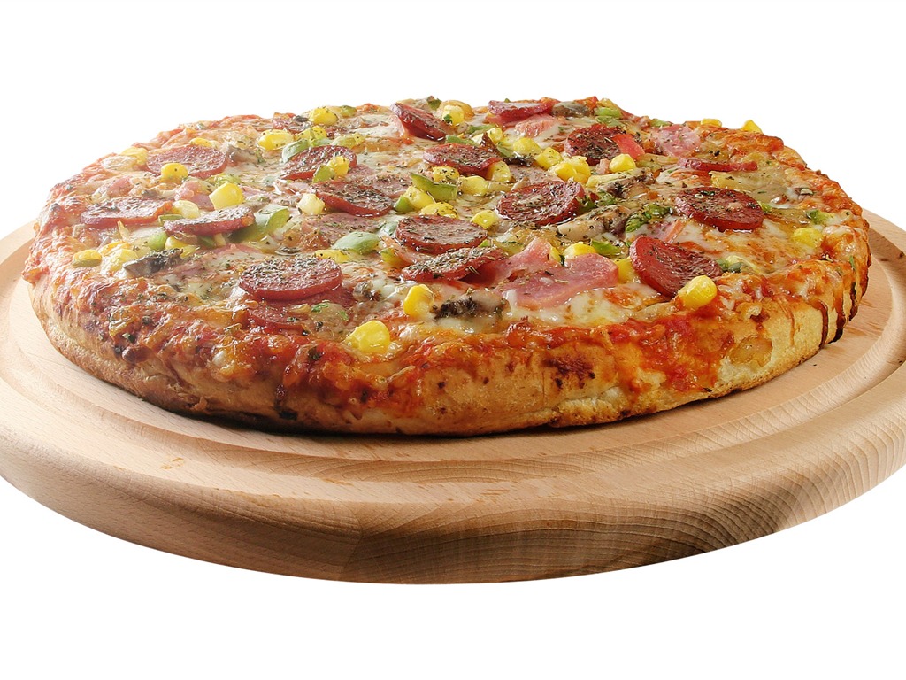 Pizza Jídlo tapety (3) #14 - 1024x768
