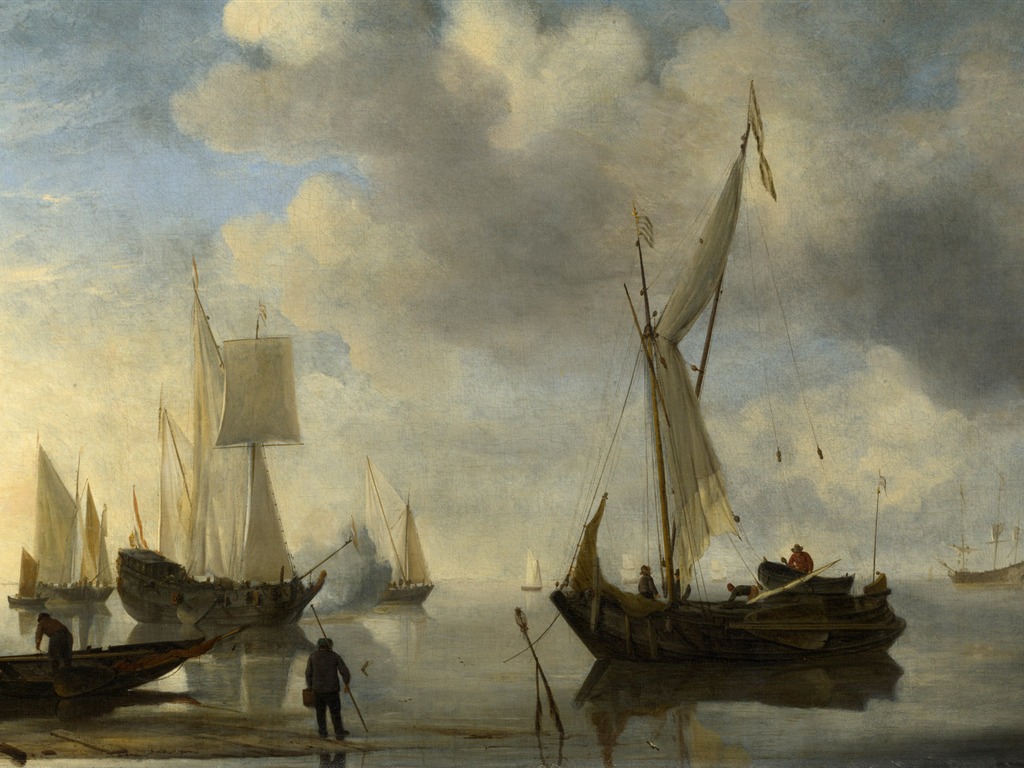 伦敦画廊帆船 壁纸(二)16 - 1024x768