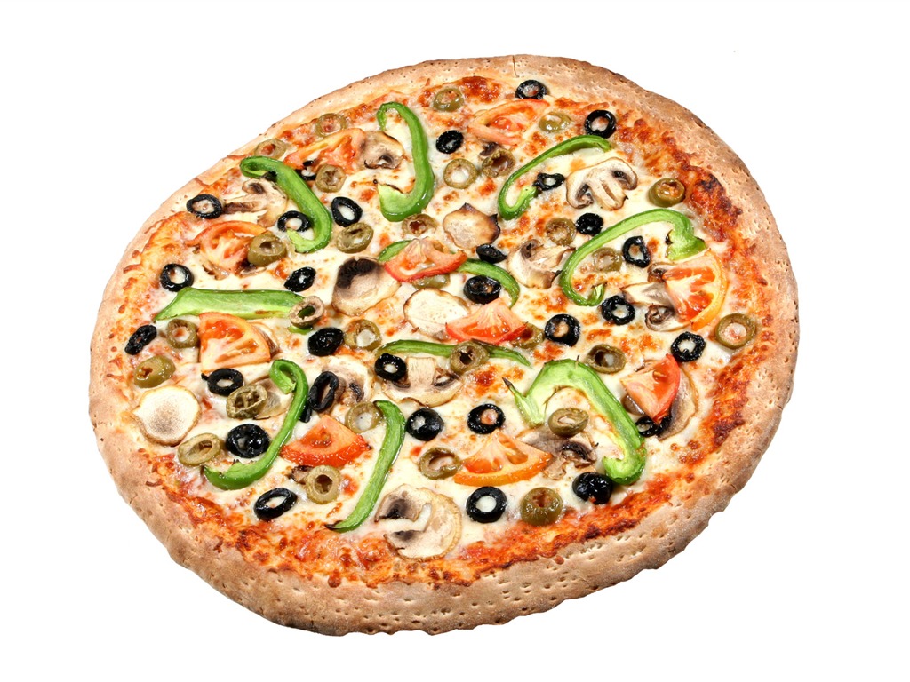 Pizza Jídlo tapety (4) #8 - 1024x768