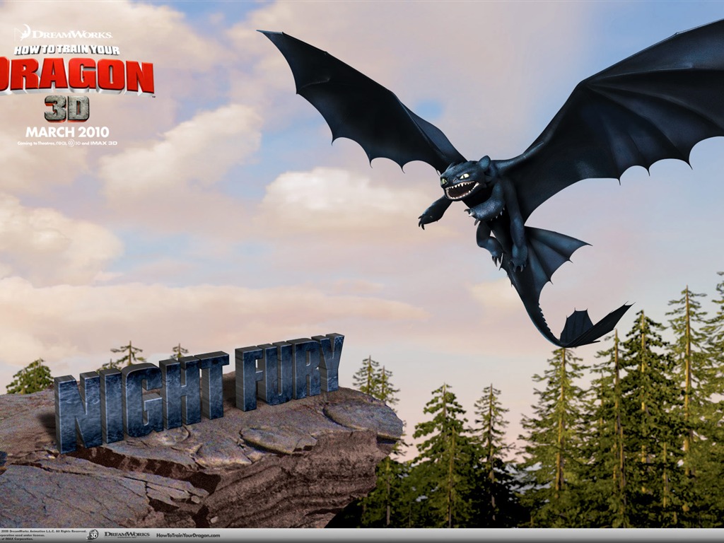 How to Train Your Dragon HD wallpaper #12 - 1024x768