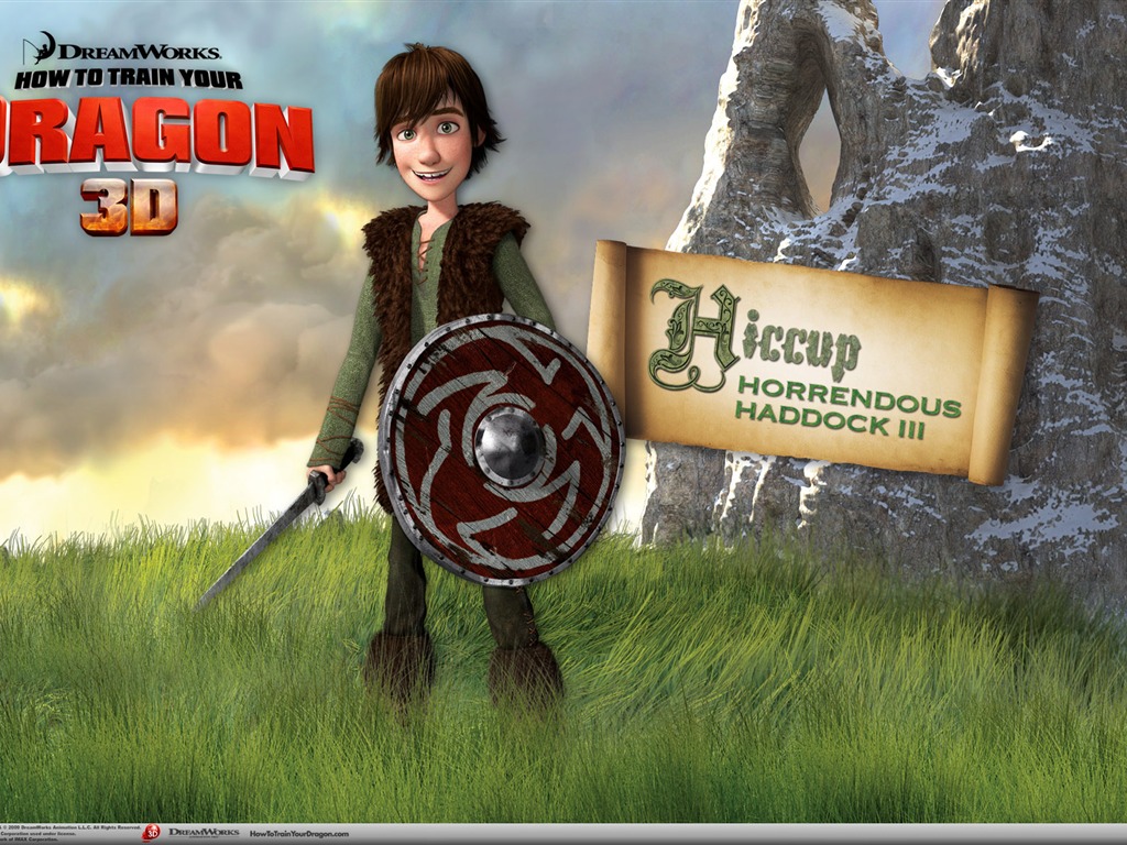 How to Train Your Dragon 驯龙高手 高清壁纸19 - 1024x768