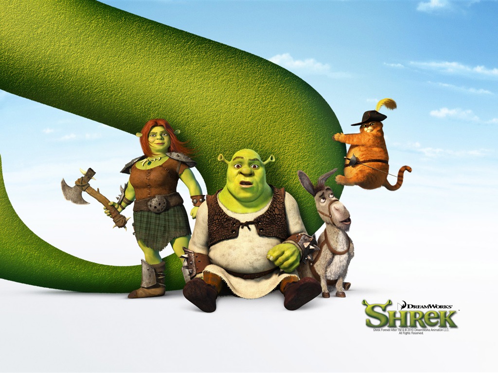 Shrek Forever After 怪物史莱克4 高清壁纸16 - 1024x768