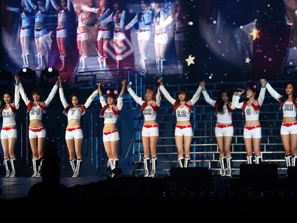 Girls Generation Konzert Wallpaper (2) #16 - 1024x768