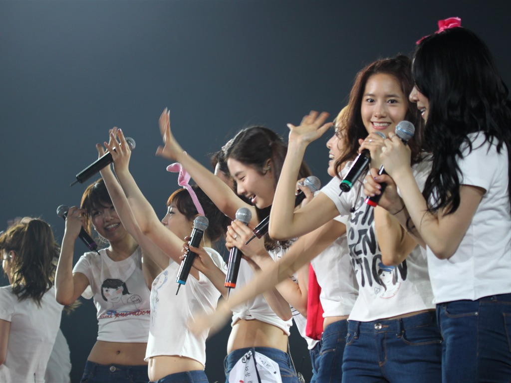 Fond d'écran Girls Generation concert (2) #18 - 1024x768