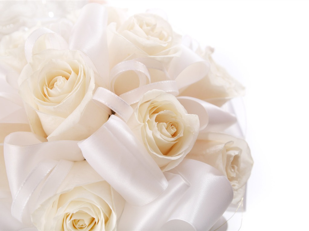 Weddings and Flowers wallpaper (1) #4 - 1024x768
