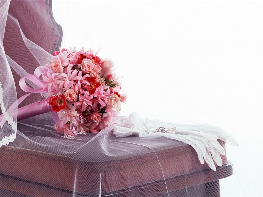 Hochzeiten und Blumen Wallpaper (1) #8 - 1024x768