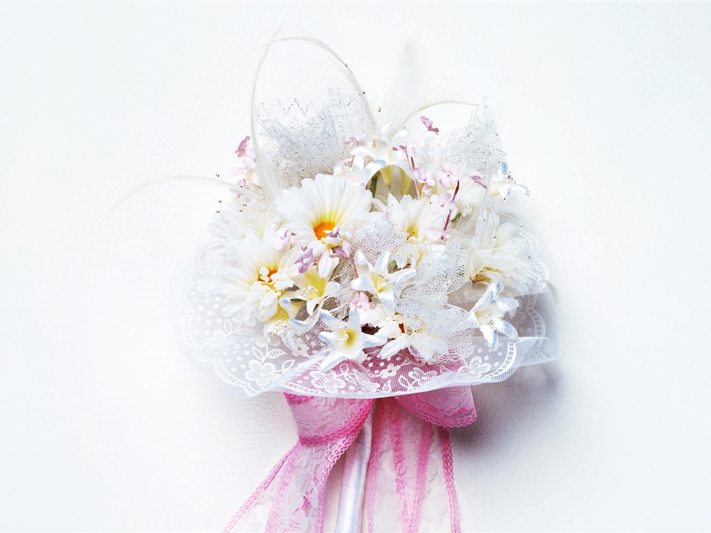 결혼식과 꽃 벽지 (1) #15 - 1024x768