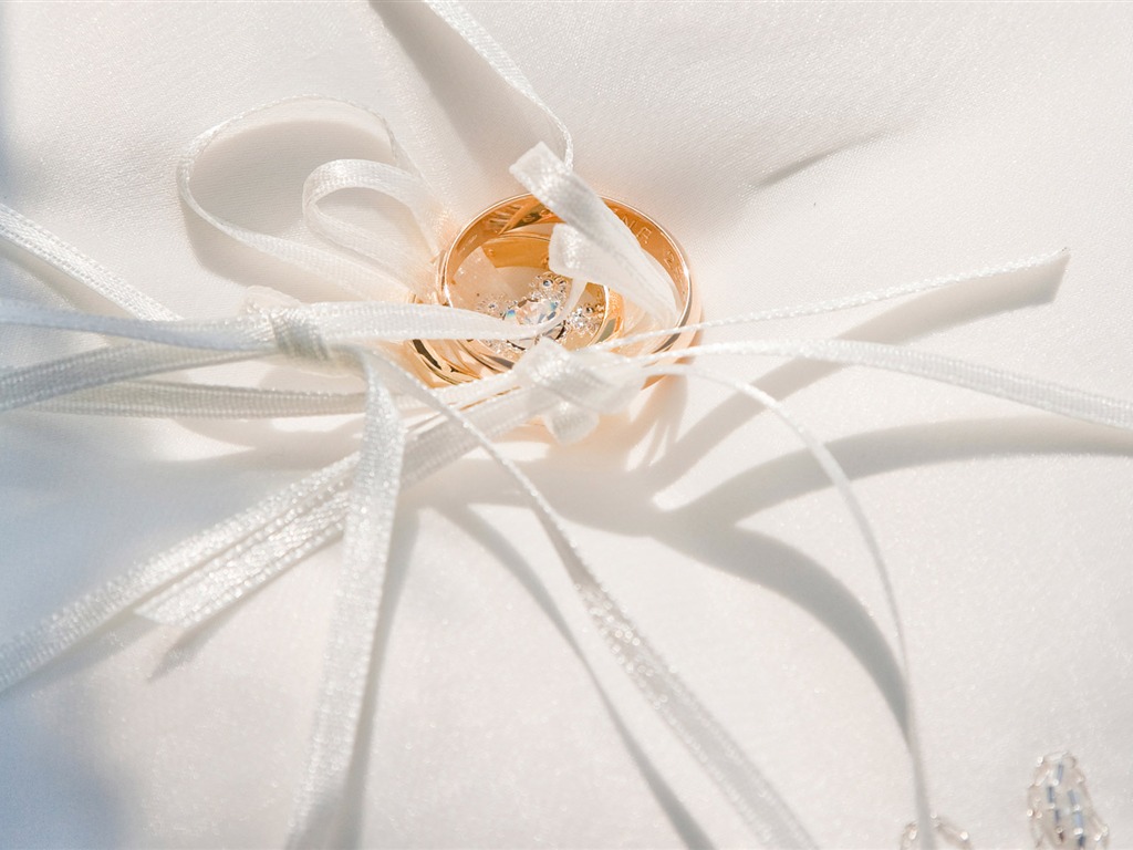 Svatby a svatební prsten tapety (1) #9 - 1024x768
