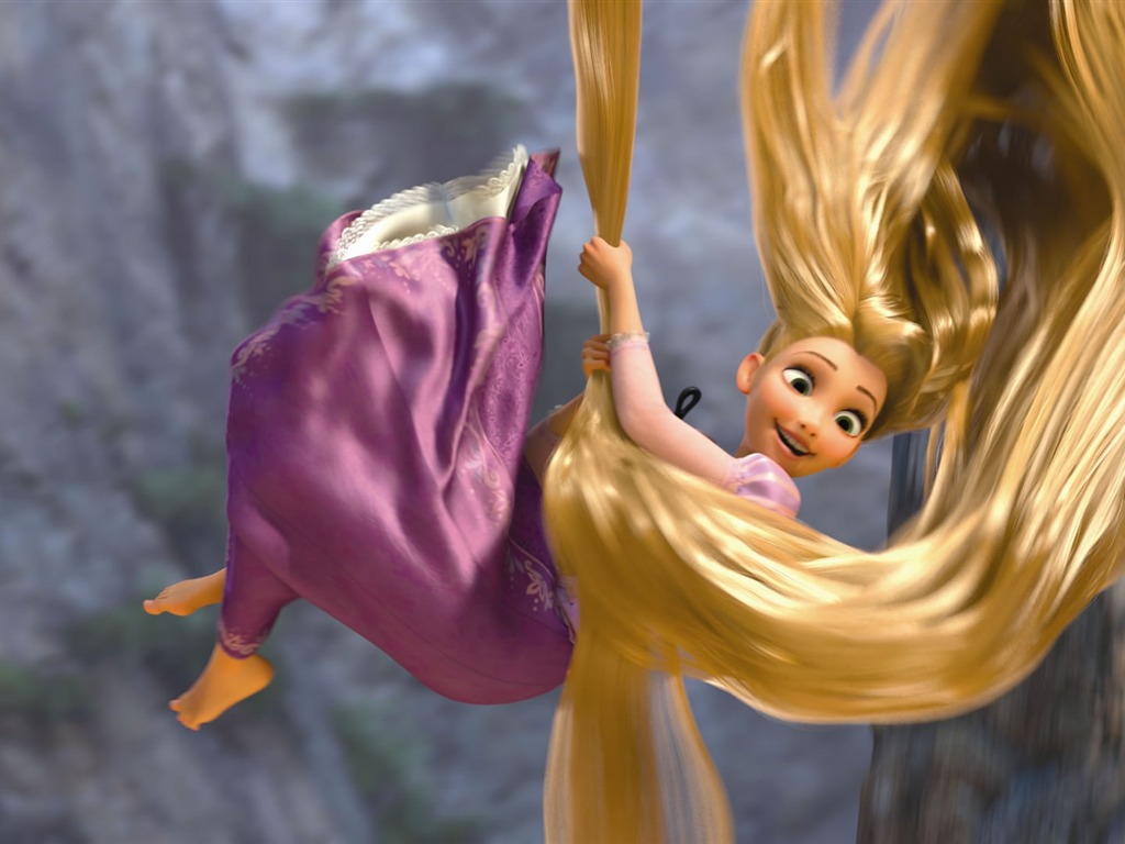 Tangled 长发公主 高清壁纸5 - 1024x768