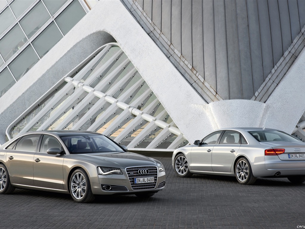 Audi A8 L W12 Quattro - 2010 HD wallpaper #3 - 1024x768