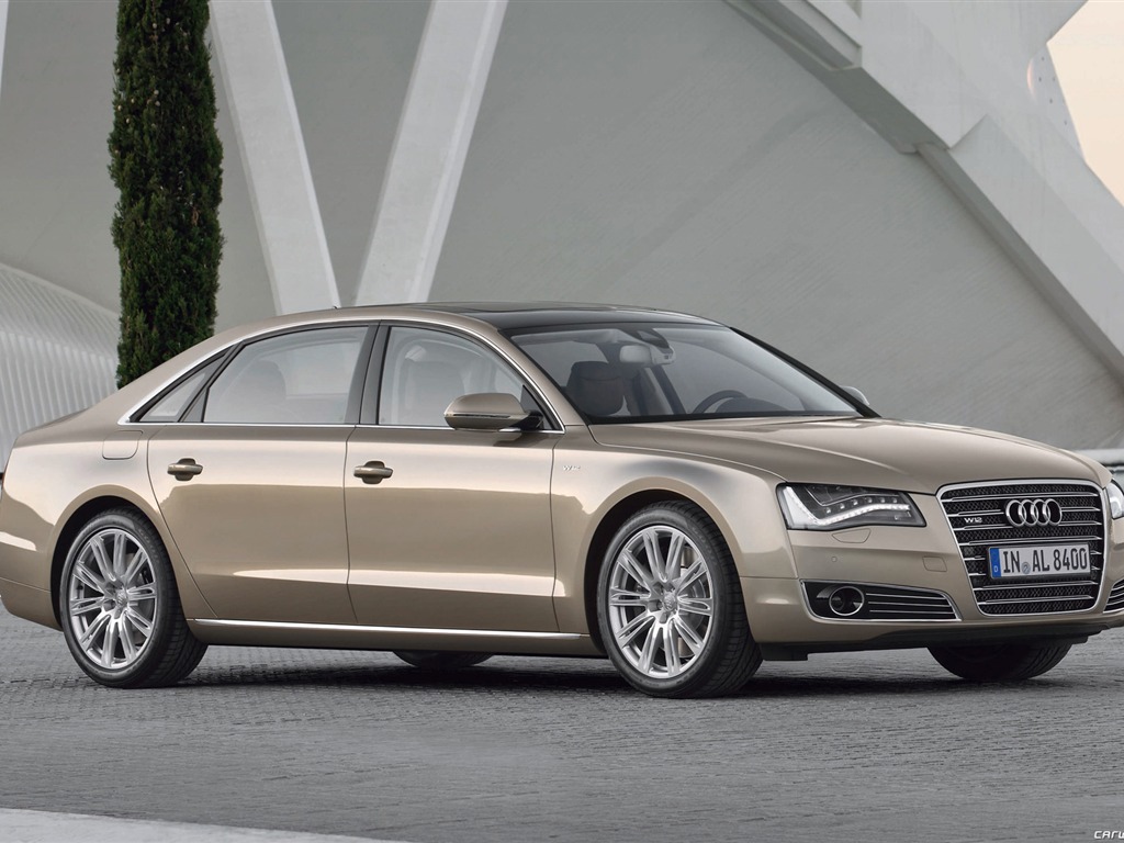 Audi A8 L W12 Quattro - 2010 HD wallpaper #11 - 1024x768