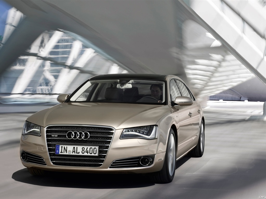 Audi A8 L W12 Quattro - 2010 HD tapetu #17 - 1024x768