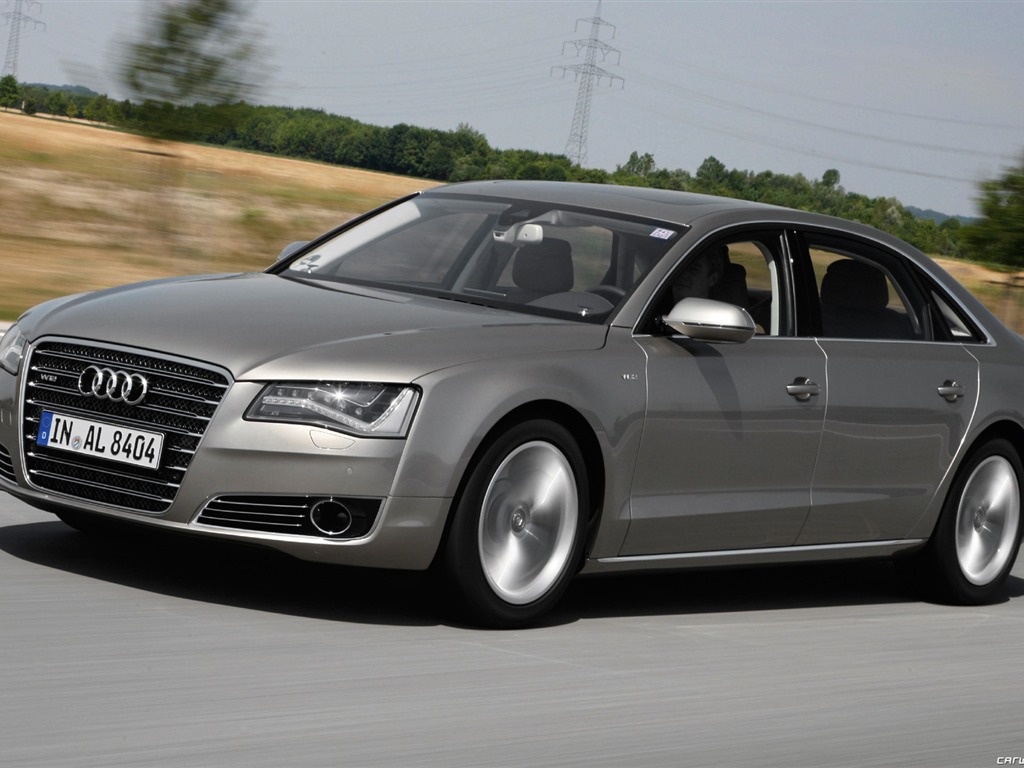 Audi A8 L W12 Quattro - 2010 HD tapetu #25 - 1024x768