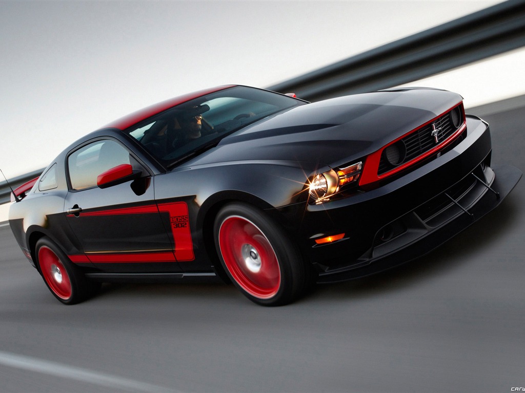 Ford Mustang Boss 302 Laguna Seca - 2012 fonds d'écran HD #1 - 1024x768