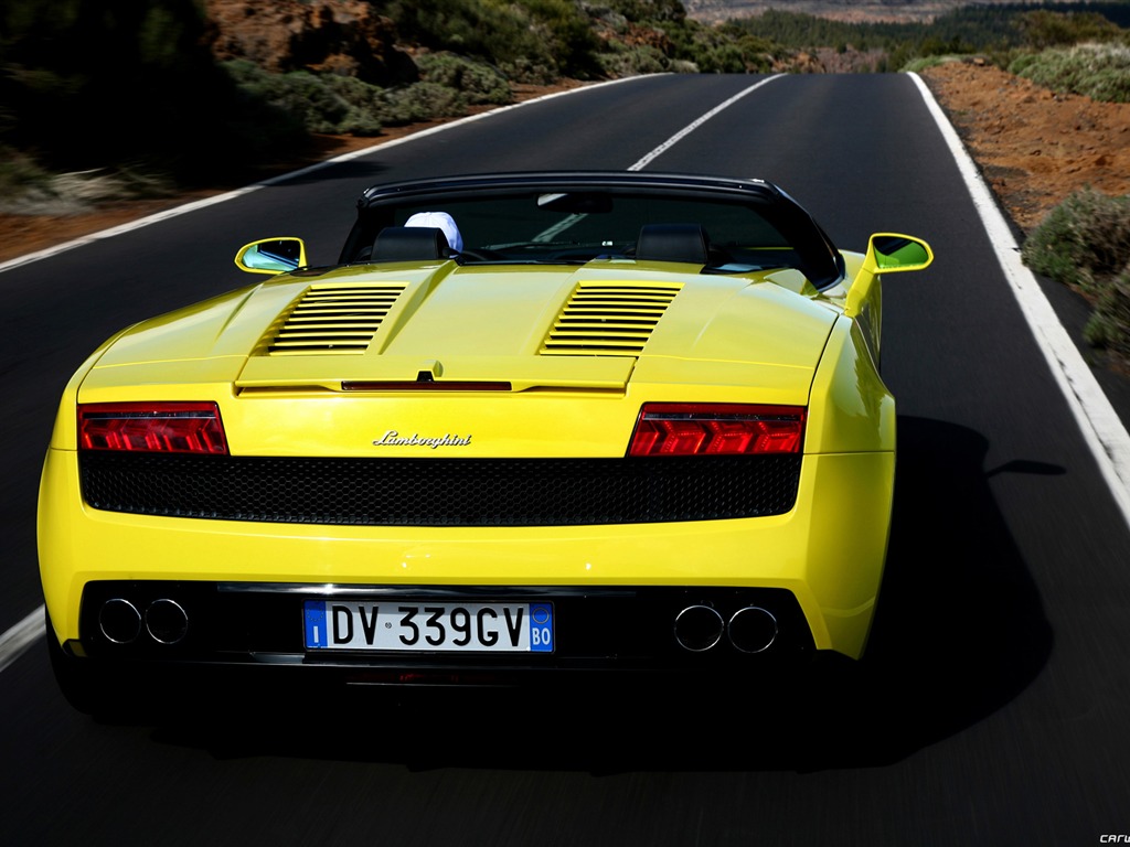 Lamborghini Gallardo LP560-4 Spyder - 2009 HD wallpaper #11 - 1024x768