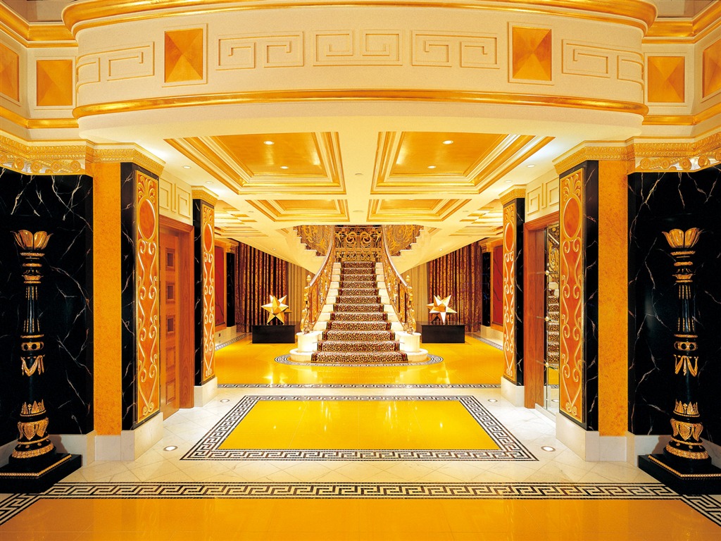 세븐 성급 호텔 Burj 두바이 월페이퍼 #10 - 1024x768