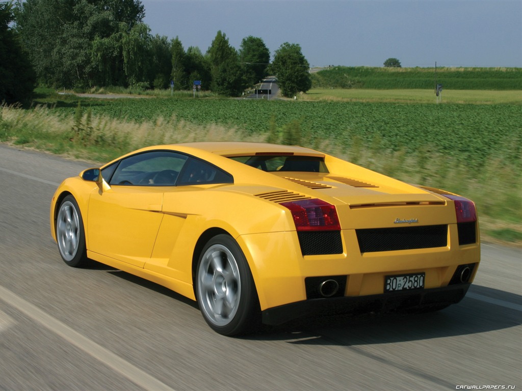 Lamborghini Gallardo - 2003 fondos de escritorio de alta definición #30 - 1024x768