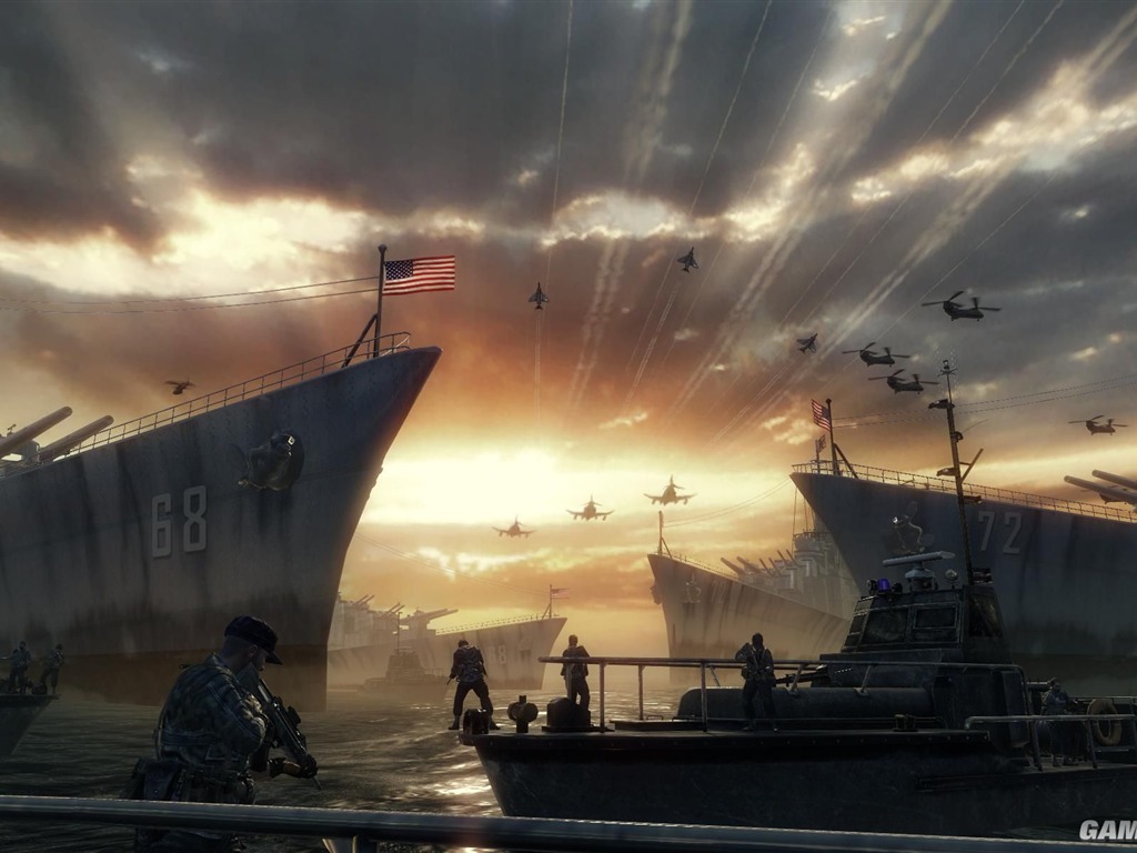 Call Of Duty: Black Ops HD обои (2) #72 - 1024x768
