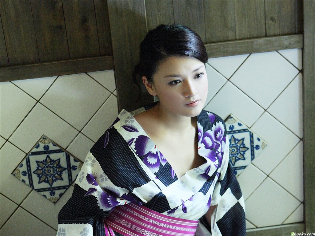 Shimazaki Wakako krásnou tapetu #17 - 1024x768