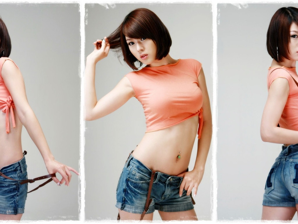 Korejský autosalonu model Hwang Mi Hee Song & Jina #13 - 1024x768