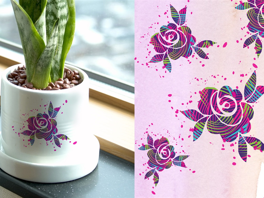 花紋設計產品 壁紙(二) #16 - 1024x768