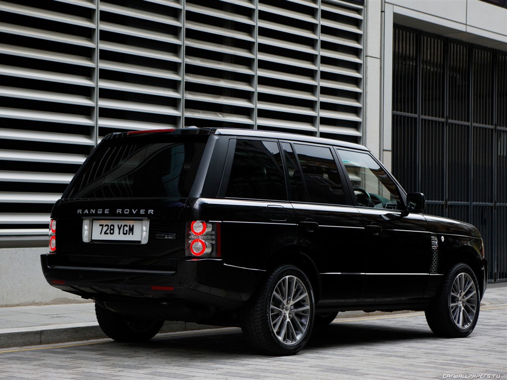 Land Rover Range Rover Negro Edición - 2011 fondos de escritorio de alta definición #4 - 1024x768