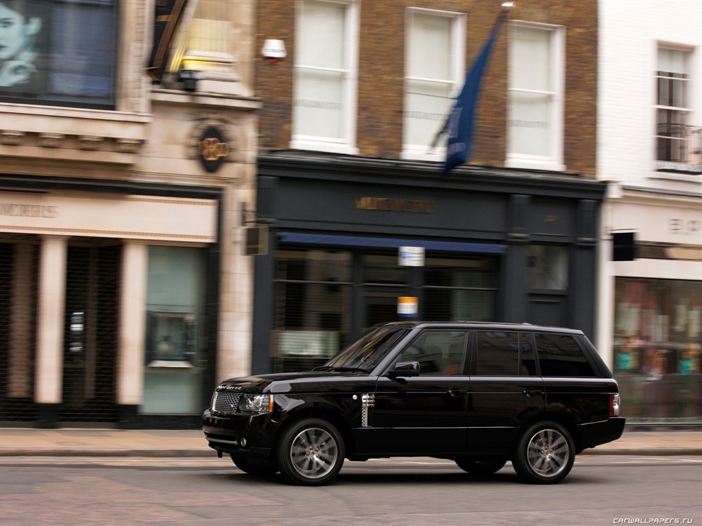 Land Rover Range Rover Black Edition - 2011 HD tapetu #8 - 1024x768