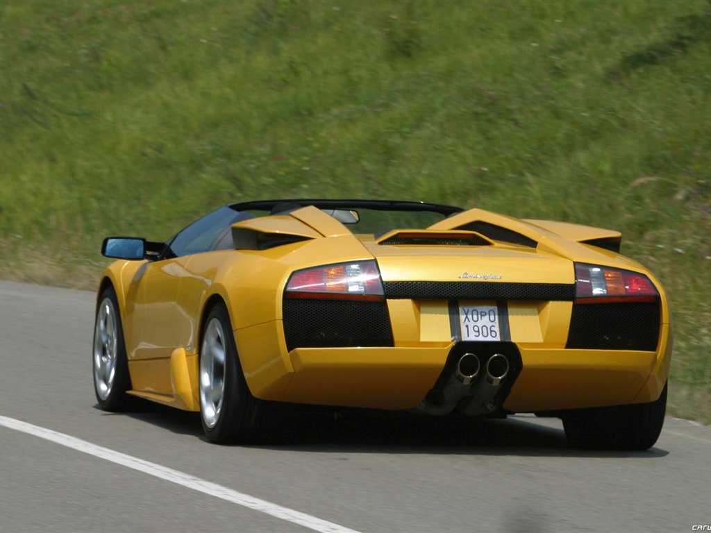 Lamborghini Murcielago Roadster - 2004 HD обои #9 - 1024x768