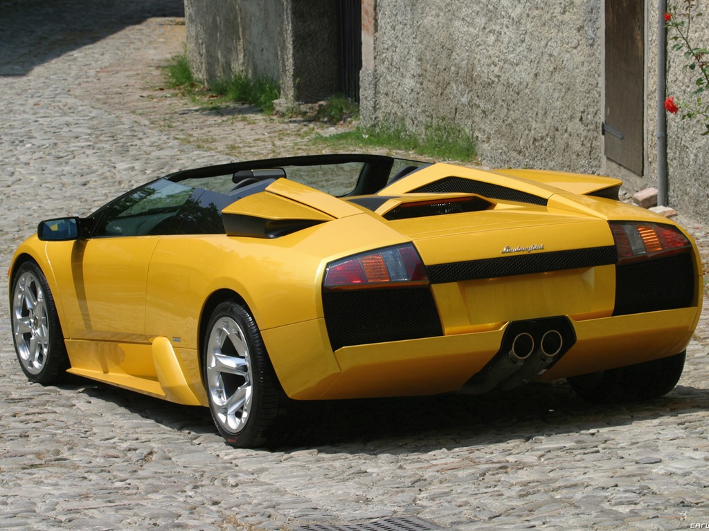 Lamborghini Murcielago Roadster - 2004 HD обои #16 - 1024x768