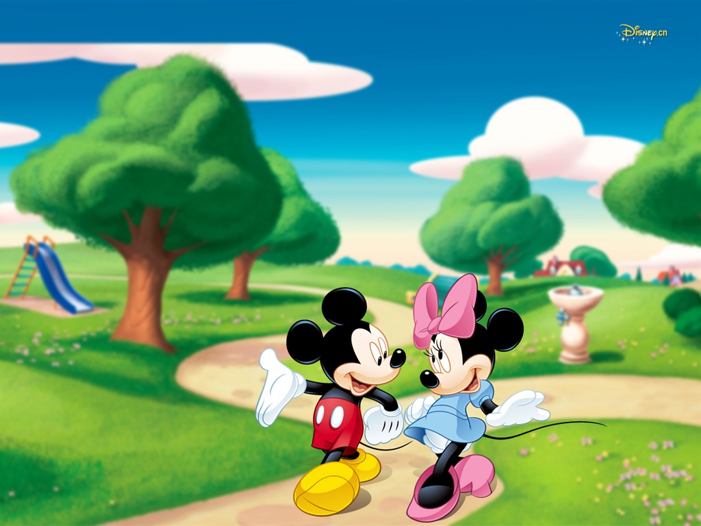Fondo de pantalla de dibujos animados de Disney Mickey (1) #1 - 1024x768