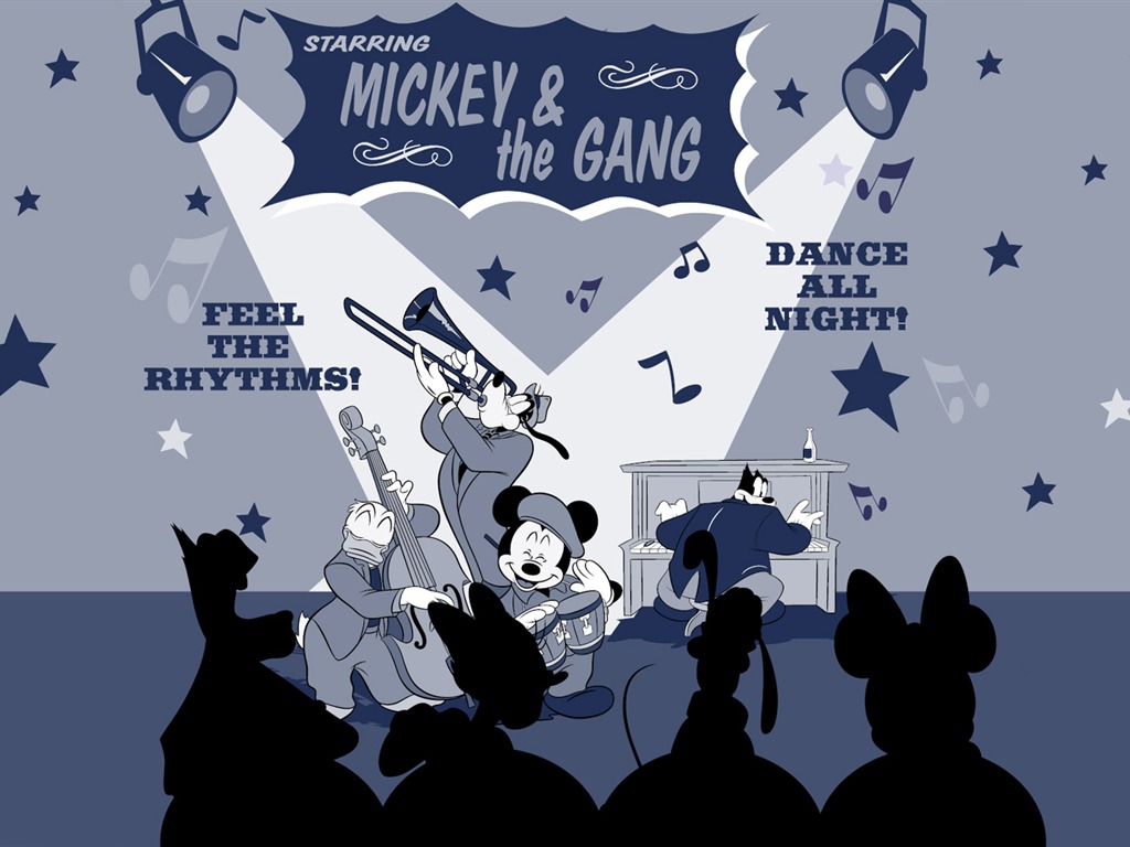 Fondo de pantalla de dibujos animados de Disney Mickey (1) #8 - 1024x768