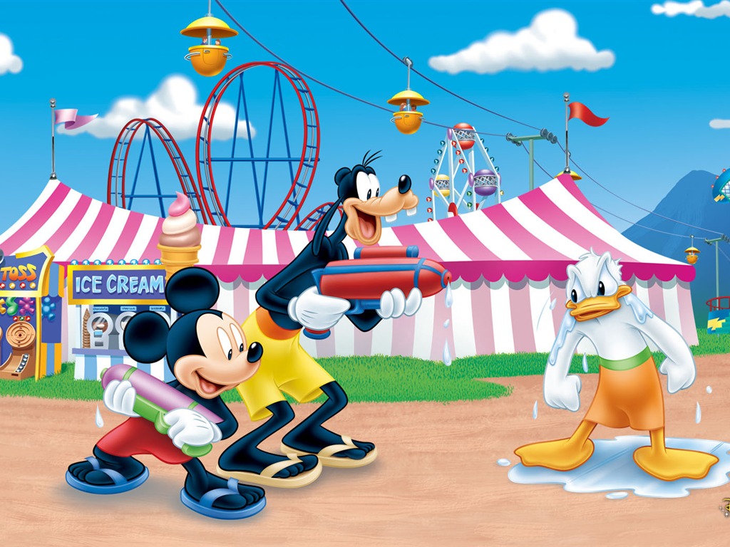 Fondo de pantalla de dibujos animados de Disney Mickey (1) #9 - 1024x768