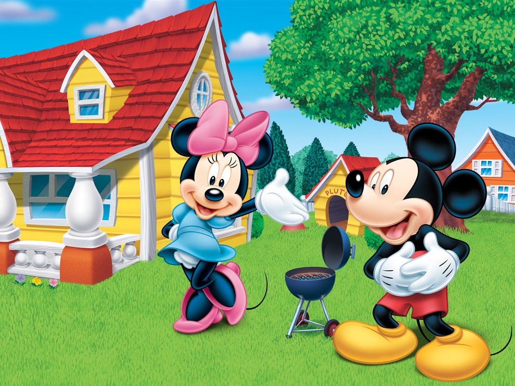 Disney cartoon Mickey Wallpaper (2) #2 - 1024x768