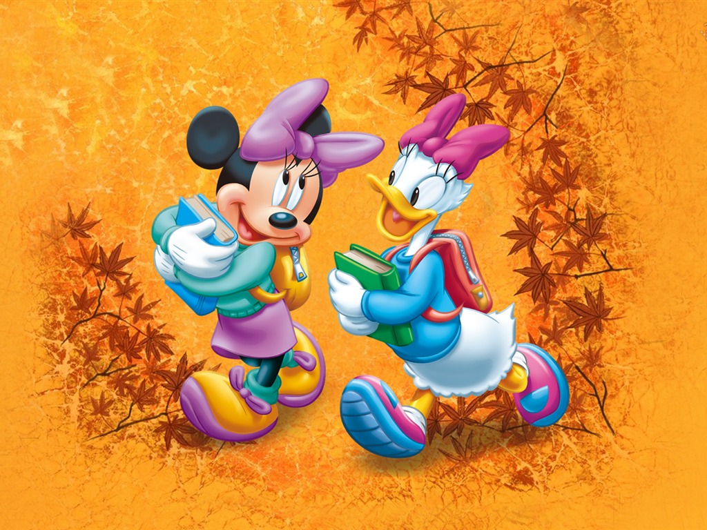 Fondo de pantalla de dibujos animados de Disney Mickey (2) #18 - 1024x768