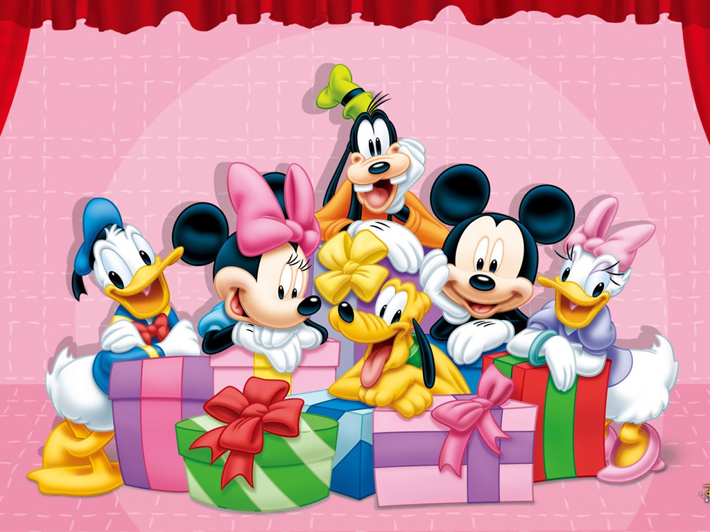 Disney-Zeichentrickfilm Mickey Wallpaper (3) #10 - 1024x768