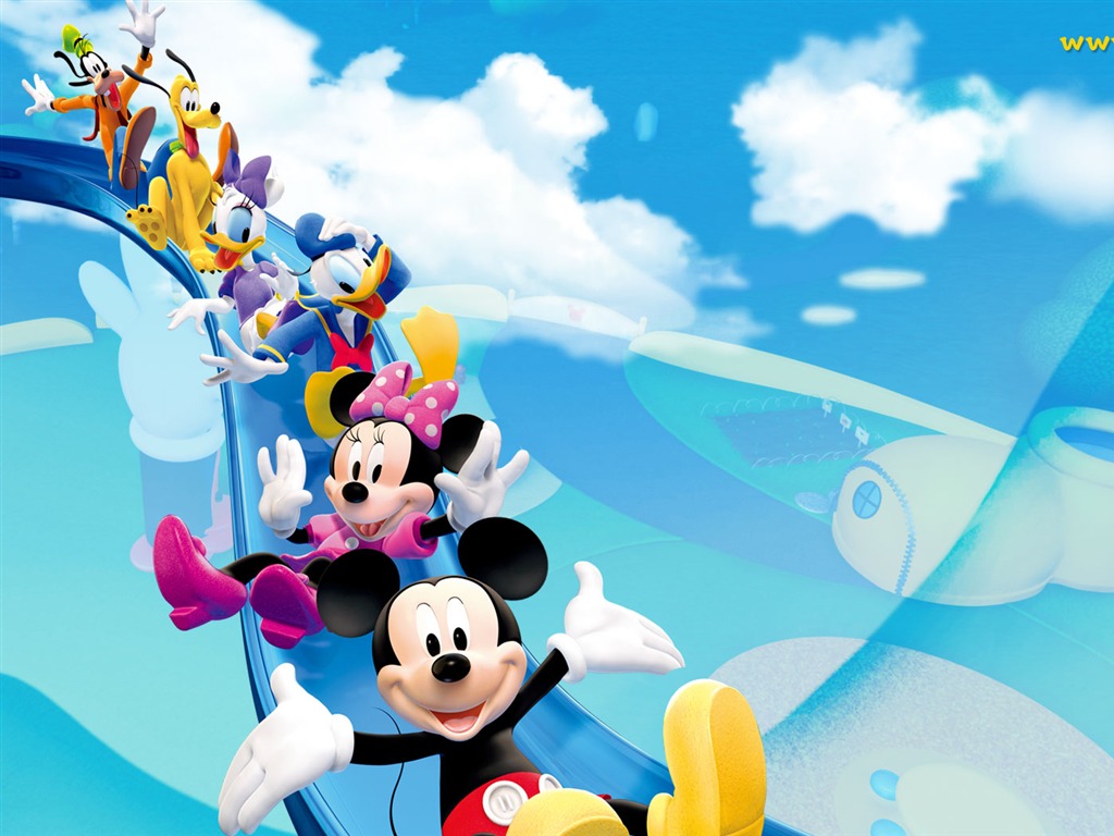 Disney cartoon Mickey Wallpaper (4) #2 - 1024x768
