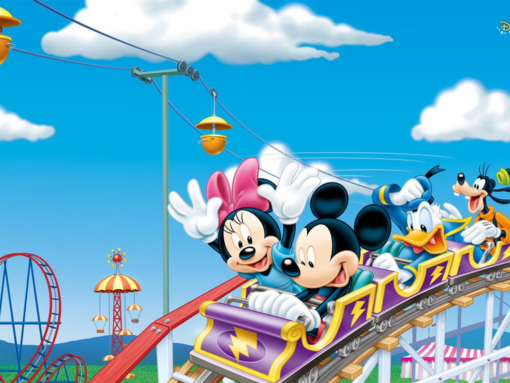 Disney cartoon Mickey Wallpaper (4) #3 - 1024x768