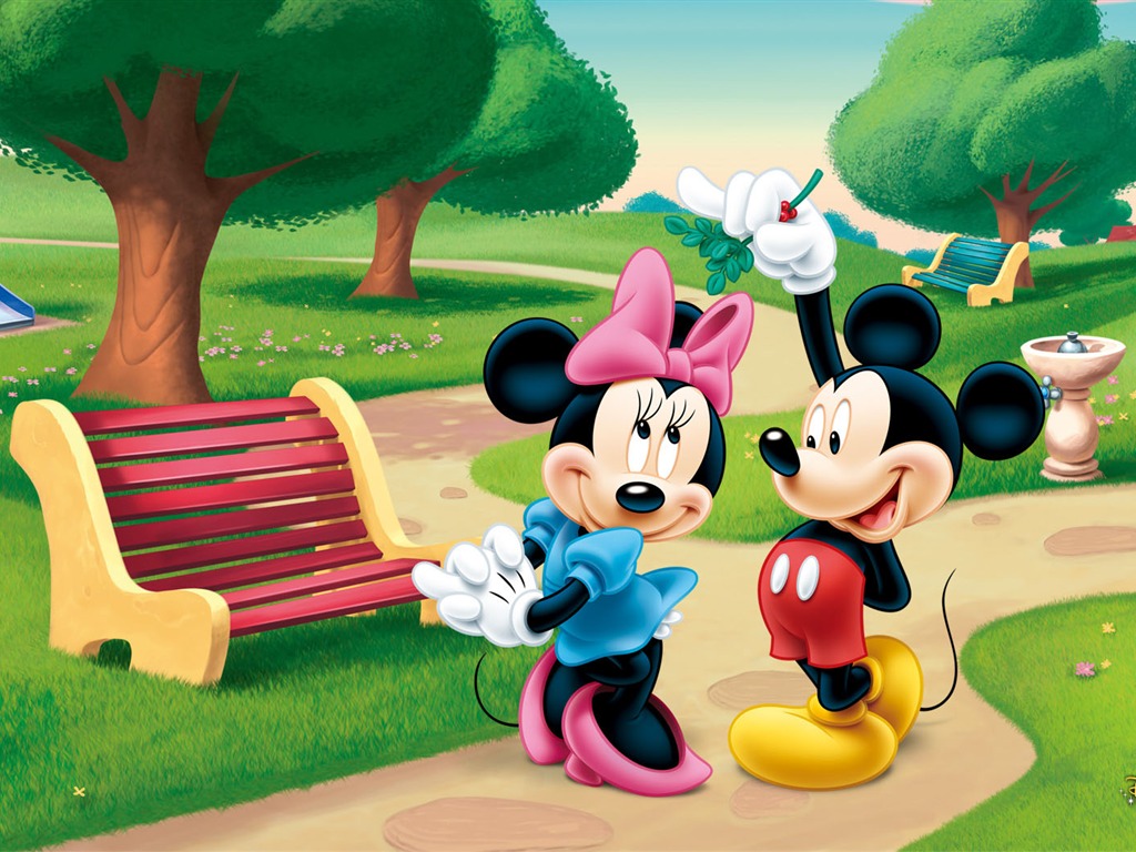 Disney cartoon Mickey Wallpaper (4) #18 - 1024x768