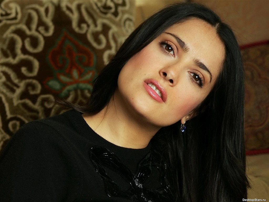 Salma Hayek hermoso fondo de pantalla (2) #12 - 1024x768