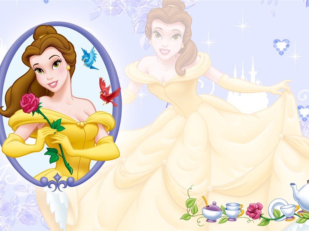 Princess Disney cartoon wallpaper (1) #9 - 1024x768