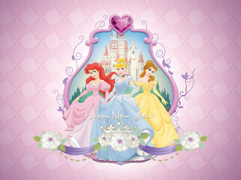 Princess Disney cartoon wallpaper (2) #5 - 1024x768