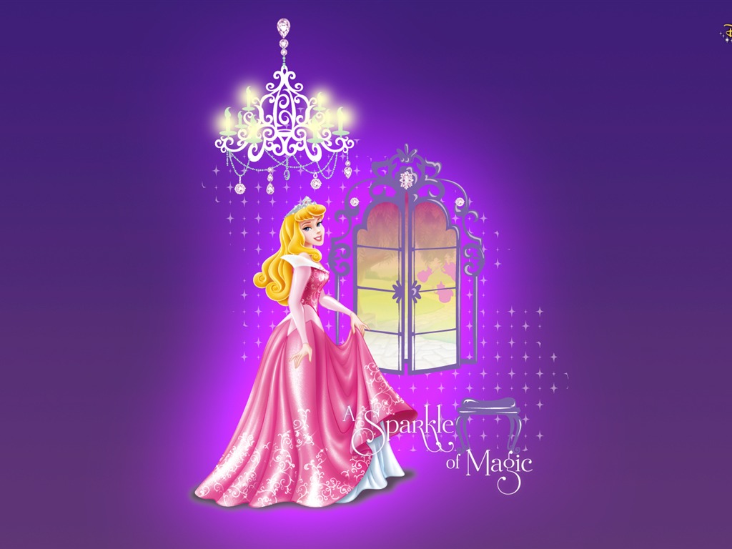 Princesa Disney de dibujos animados fondos de escritorio (2) #15 - 1024x768