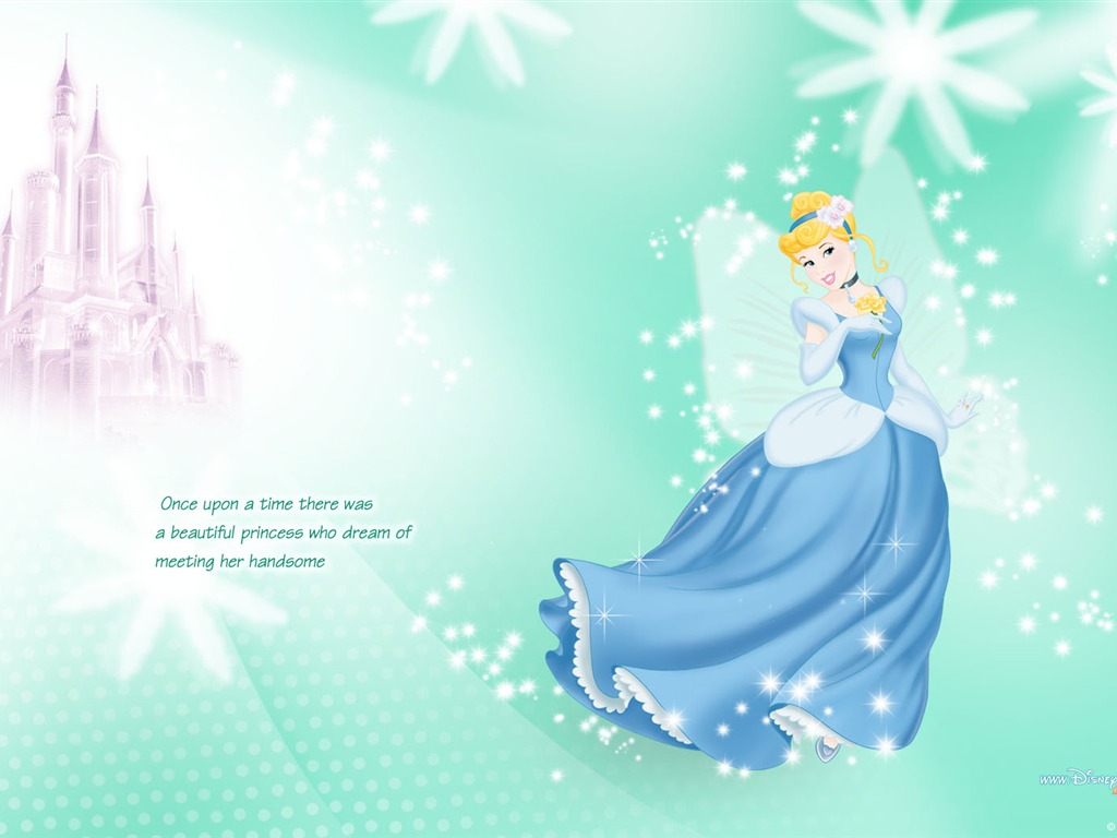 Princesa Disney de dibujos animados fondos de escritorio (2) #16 - 1024x768