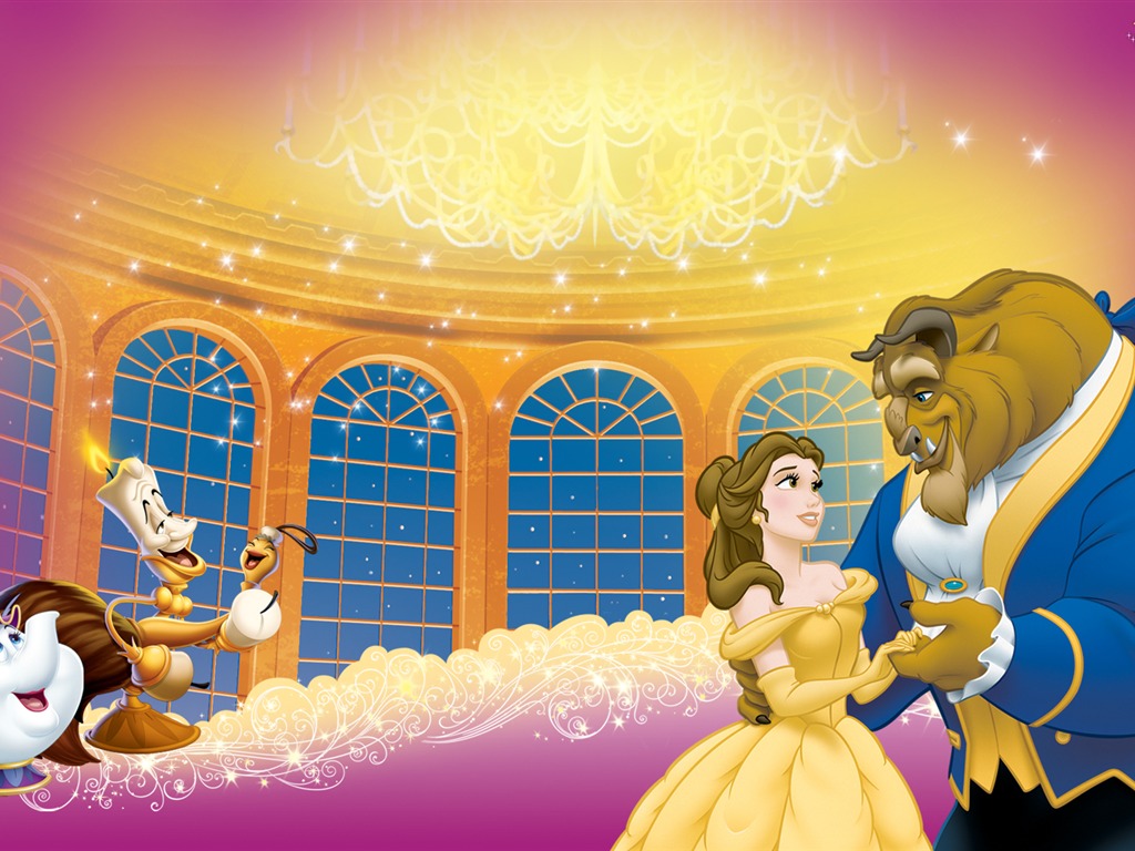Princess Disney cartoon wallpaper (2) #19 - 1024x768