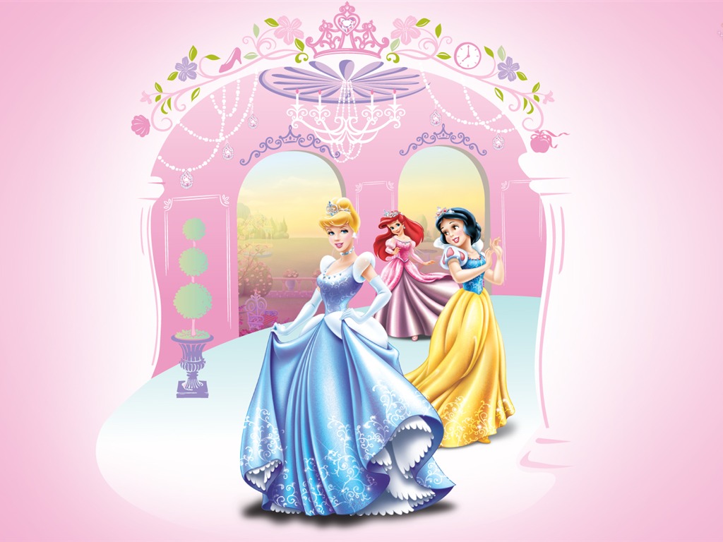 Princess Disney cartoon wallpaper (3) #2 - 1024x768